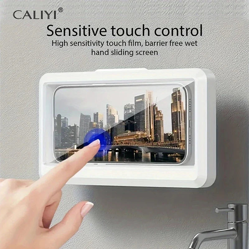Shower-Proof Phone Holder